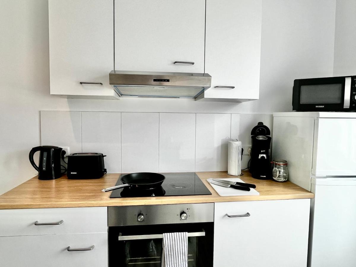 Design Apartment - Kingsize Bett - Kueche - Zentral Ганновер Экстерьер фото